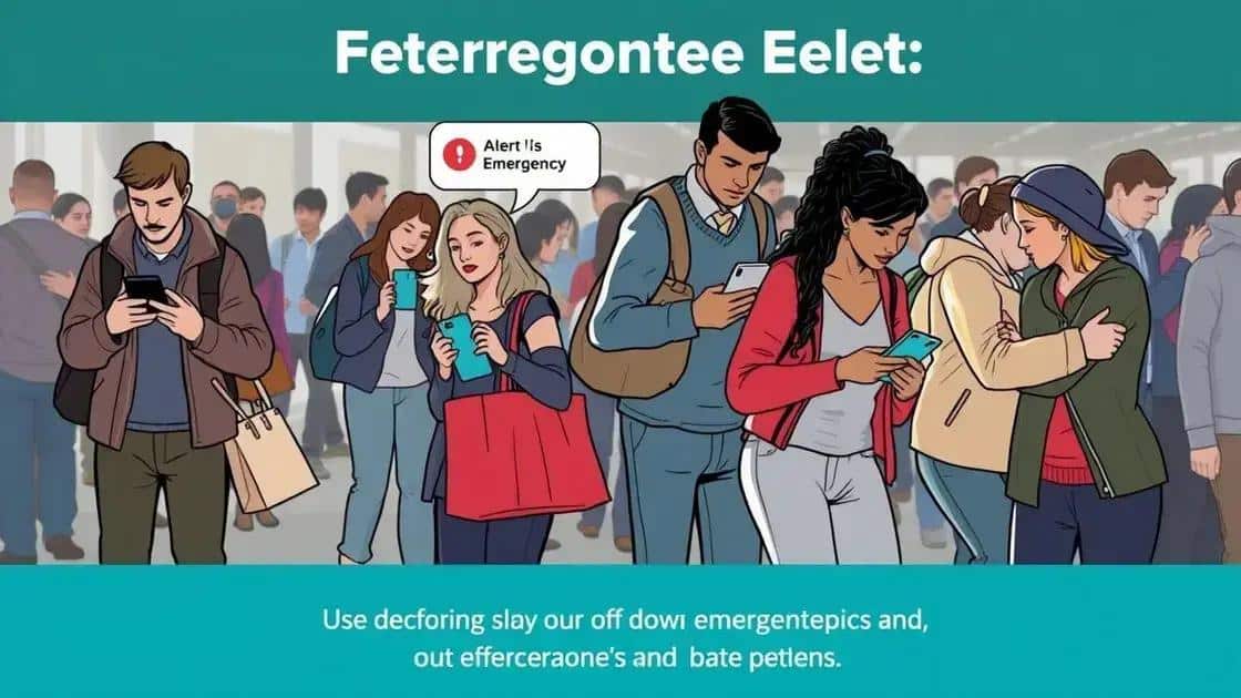 How to respond to an emergency alert
