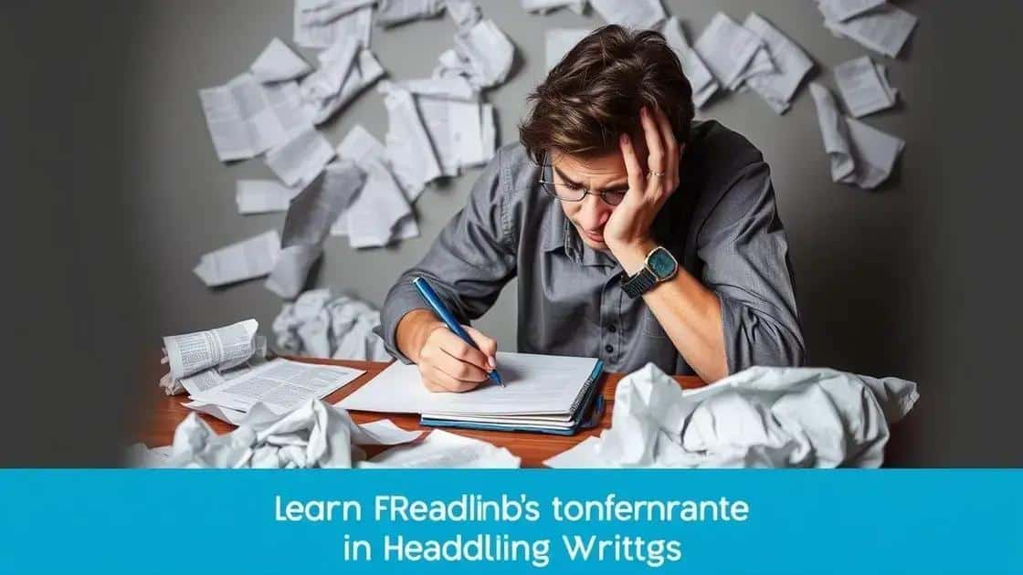 Common mistakes in headline writing