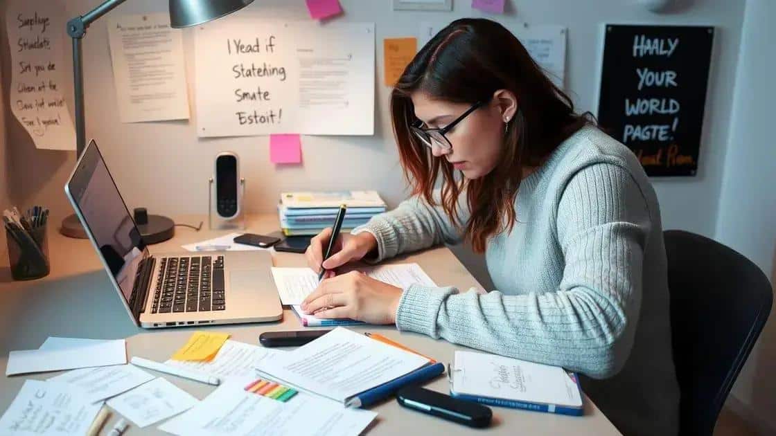 Tips for writing a standout personal statement