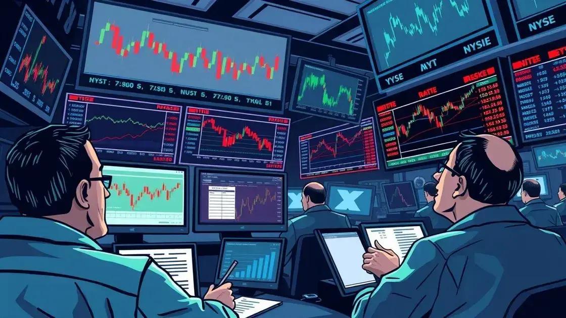 Analyzing market volatility in response to rate changes