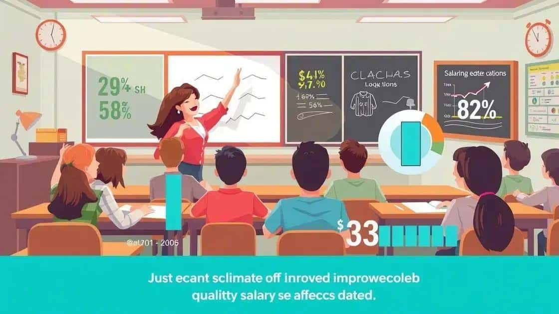Impact of salary raises on education quality