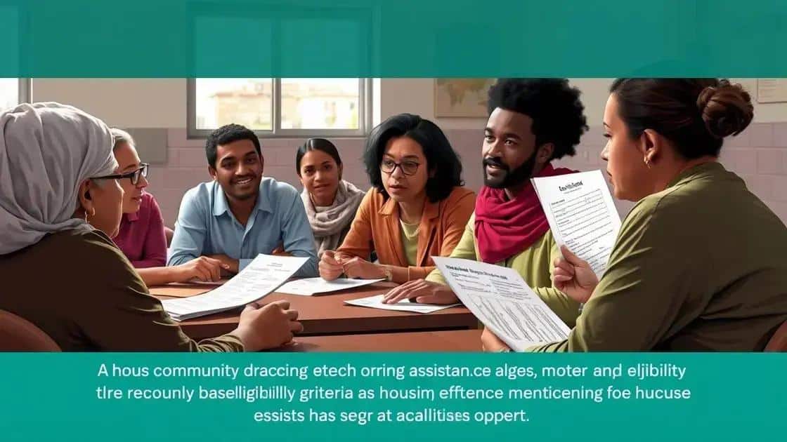 Eligibility criteria for applicants