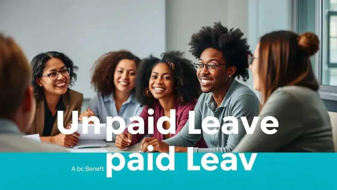 Impact of unpaid leave on employee well-being