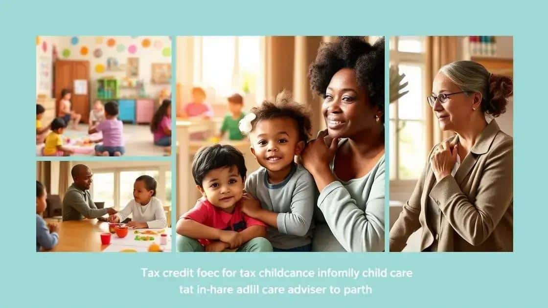 Different types of child care assistance