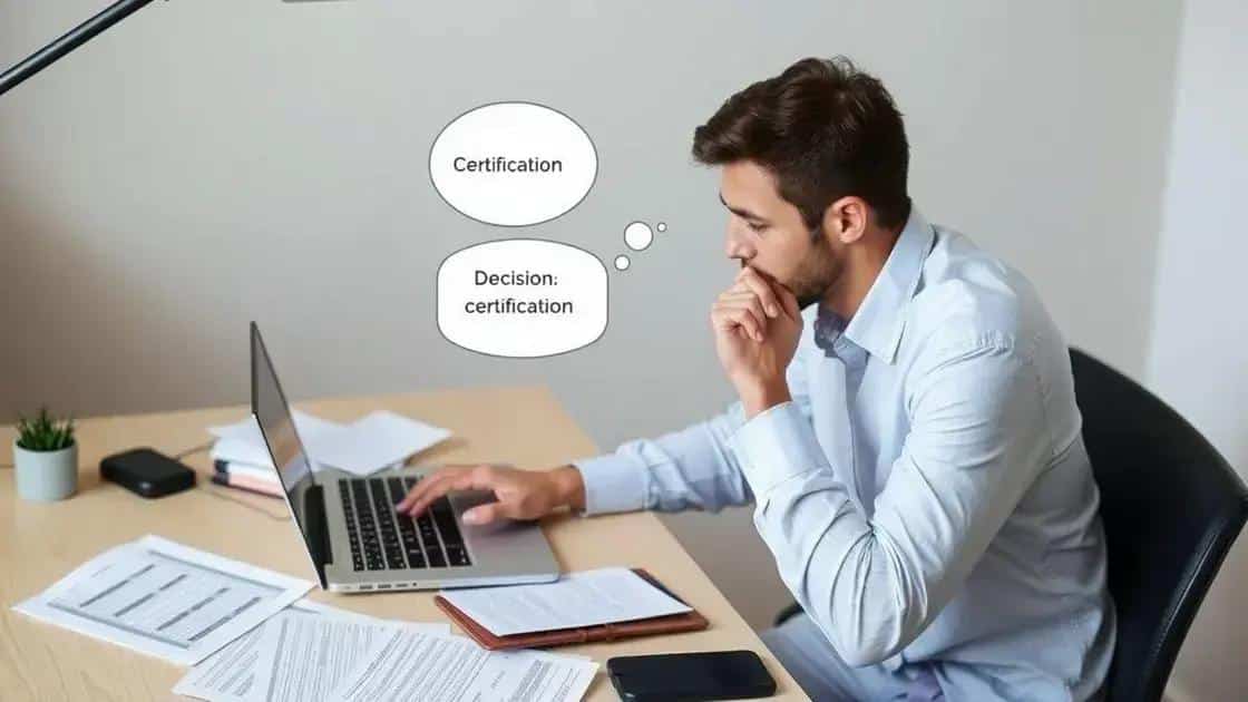 How to choose the right certification for you