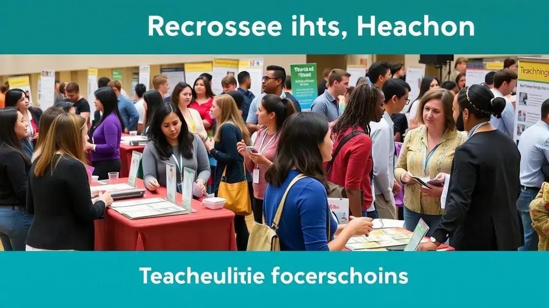 Key strategies for attracting educators