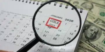 January 2026 calendar highlighting COLA increase anticipation