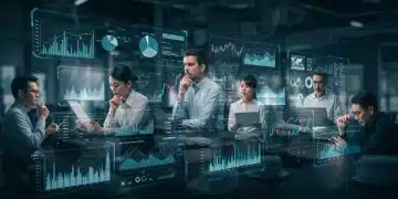 Futuristic financial dashboard showing smart investment strategies for 2026