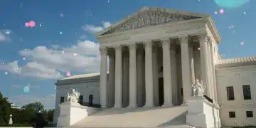 Supreme Court building, digital privacy, landmark judicial review