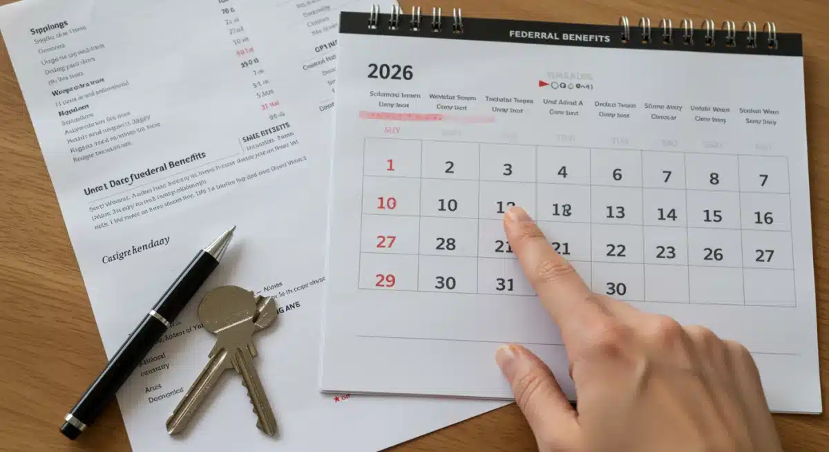 Important dates and deadlines for 2026 federal benefits