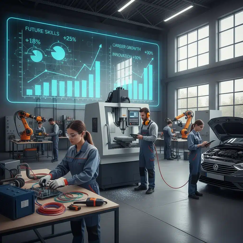 2026 Vocational Training Boom: Industries with 40% Job Growth