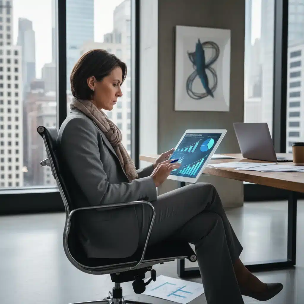 Thoughtful investor analyzing financial data and economic indicators.