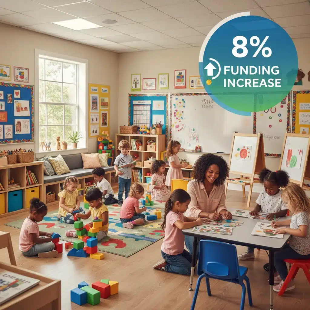 Early Childhood Education Funding 2026: 8% Increase Expected
