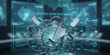 Complex network illustrating major healthcare policy shifts impacting millions of Americans by mid-2026.